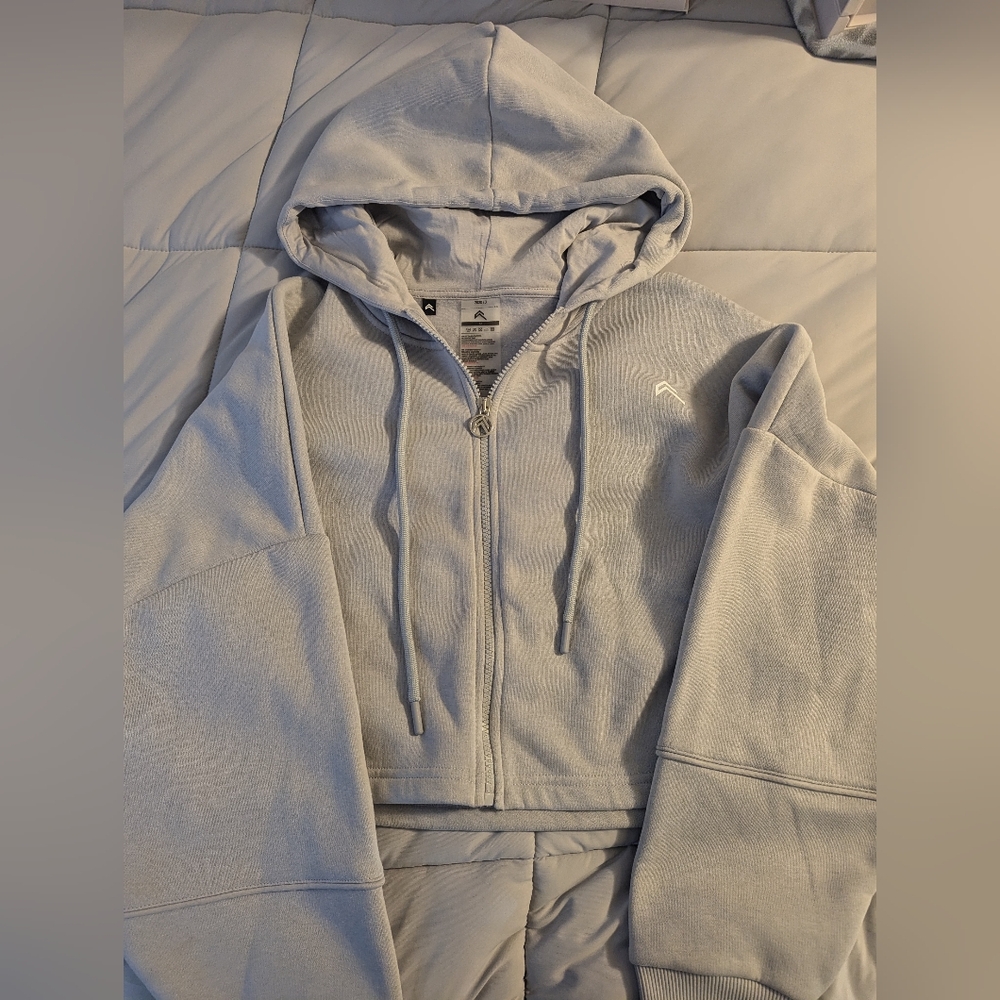 Oner Active Classic Crop Zip Hoodie